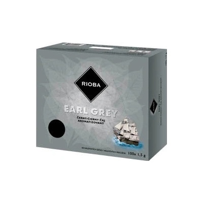 Rioba Earl Grey černý čaj 100 x 1,5 g