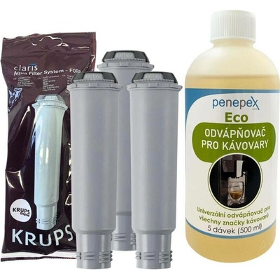 Krups F08801 3 ks + Penepex Eco univerzální odvápňovač 500 ml – Hledejceny.cz
