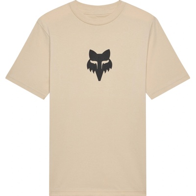 Fox Yth Fox Head Ss Tee Tan
