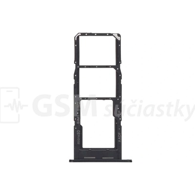 Držiak SIM karty a SD karty Samsung A145R Galaxy A14 Farba: Čierna