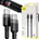 Baseus CATKLF-ALG1 Cafule USB USB-C, 2m, černý