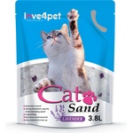 Cat Sand Котешка пясъчна лавандула силиконова котешка тоалетна 3, 8 л