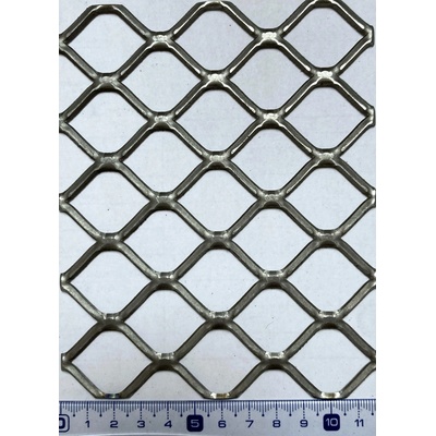 Tahokov oko 40 x 30 x 3 mm, čtvercové válcované tl. 2,5 mm, ocel, 1500x2000 mm