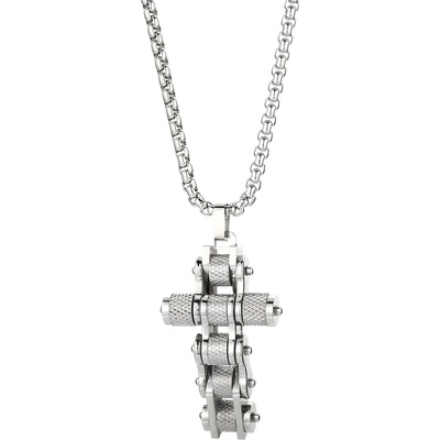 HARAHU Колие Chain Cross - Сребърна KP29314 (29314)