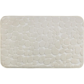 Wenko Бежова постелка за баня от мемори пяна Бежова, 80 x 50 cm - Wenko (23868100)