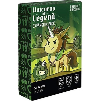 Asmodée Unstable Unicorns: Unicorns of Legend