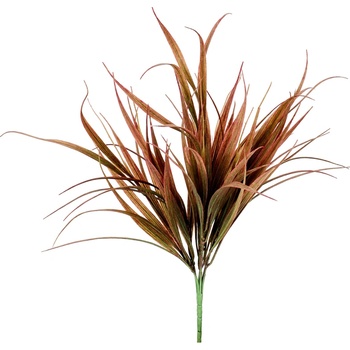 Bizzotto ИЗКУСТВЕНА КЛОНКА hakonechloa 43cm ЧЕРВЕН (0171930)