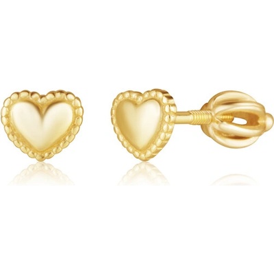 JVD Pozlátené strieborné náušnice SVLE3446XH2GOSR