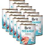 Brit Консерва Brit Paté & Meat Salmon, 12 x 800 г
