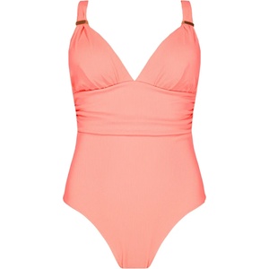 Barts Дамски бански костюм Barts Women's Cimazy Plunge Shaping Onepiece Swimsuit - Camelia - размер 36 (EU) (150-6442-0111)