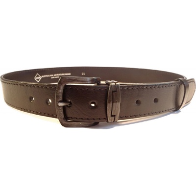 Opasek kožený AAW Belt Will černý