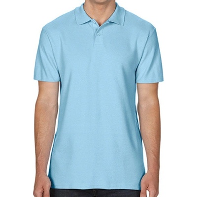 Gildan pánská polokošile G64800 Light Blue