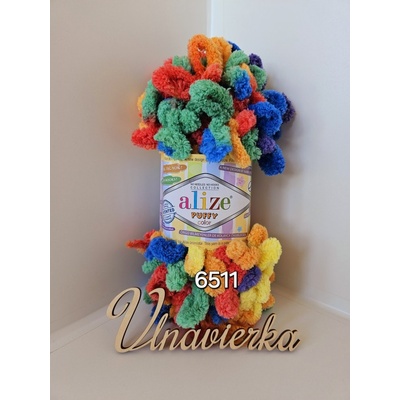 Alize Puffy Color 6511 duhová