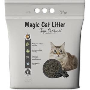Magic Cat Постелка Magic Litter Tofu дървени въглища 6л (003-404)