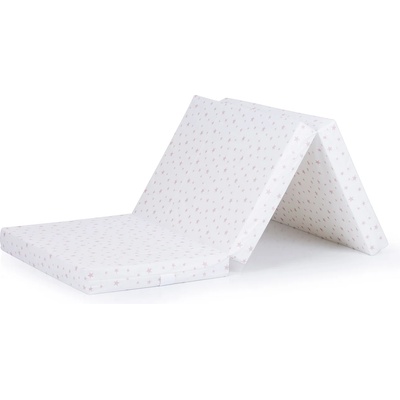ACCESS Сгъваем матрак 60/120/6 бял/пудра звезди (mat02209whpd)