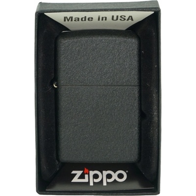 Zippo MFH odolný voči vetru Black Crackle nenaplnený