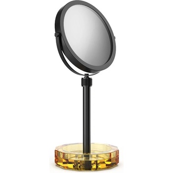 Decor Walther Козметично огледалце Kristall с жълта основа черен мат (0942181)