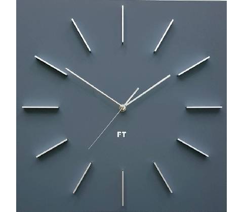Future Time FT1010GY Square grey 40cm