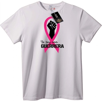 NOONEBRAND Тениска Войник с розова панделка - L, White