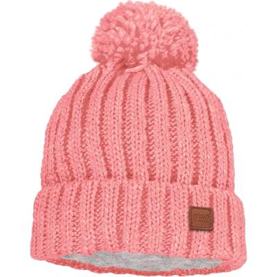 maximo Детска зимна шапка (beanie) Maximo Kid's Mütze Rippe mit Pompon und Fleecefutter Beanie - Ash Rose - размер 49-51 cm (904-2947-0211)
