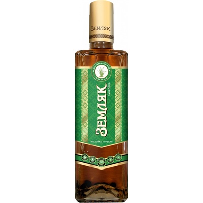 Zubrovka s lučními travinami 40% 0,5 l (holá láhev)