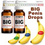  2бр. Kапки за уголемяване на пениса Big Penis Drops