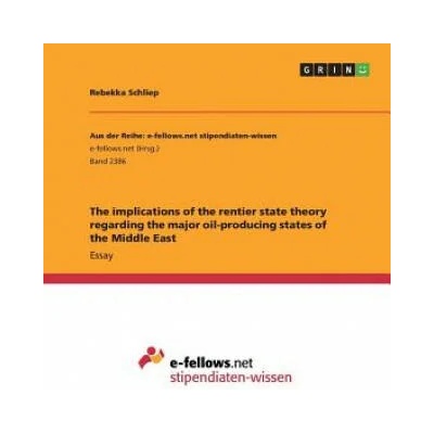 implications of the rentier state theory regarding the major oil-producing states of the Middle East | Rebekka Schliep