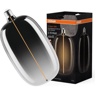 OSRAM LED Big Elipse Oval E27 4,8W 818 Žiarovka dymová tmavá 4058075836488
