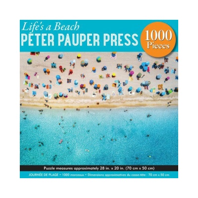 Jigsaw Life's a Beach Peter Pauper Press Inc 1000 dílků