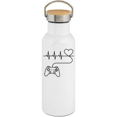 123TRIKO termoska EKG hráče, srdeční puls 500 ml narozeniny