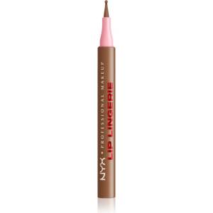 NYX Professional Makeup Lip Lingerie маркер за устни за дълготраен ефект цвят 04 Steamy Spice 1ml