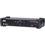 ATEN 4-портов usb 3.0 4k hdmi kvmp превключвател с режим на аудио миксер cs1824-at-g (cs1824-at-g)