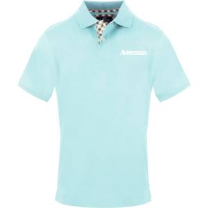 Aquascutum Блуза с яка Aquascutum Men's Polo Short Sleeve Polo Shirt - Skyblue