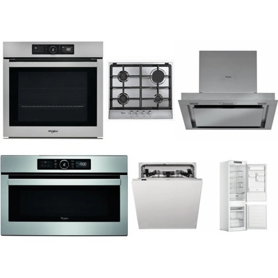 Set Whirlpool AKZ9 9480 IX + AKR 351/IX + AKR 860 IX + AMW 730 IX + WIC 3C33 PFE + WHC18 T311