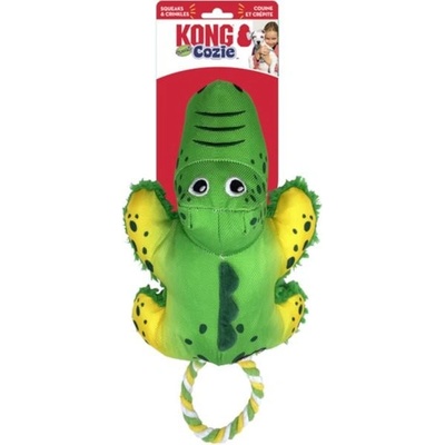 Kong Cozie Tuggz hračka pre psy aligátor M L