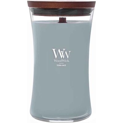 WoodWick Terra Haze ароматна свещ с дървен фитил 609, 5 гр