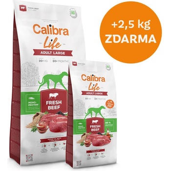 Calibra Dog Life Adult Large Fresh Beef 14,5 kg