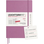 Leuchtturm1917 monthly planner with notebook 2027 Composition (B5) - German, Dusty Rose, softcover, 178 x 254 mm, 16 months, 132 note pages dotted with table of contents - 400171 (400171)