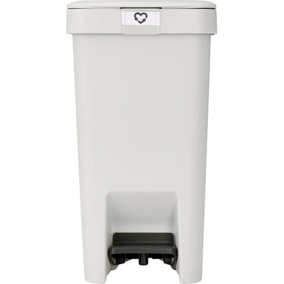 Brabantia Кош за смет с педал Brabantia StepUp 10L, Light Grey (1008477)