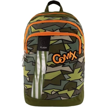 Image 1 of Comix Тийнейджърска ученическа раница COMIX Flash Broken Camo