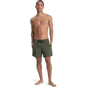 Quiksilver Бански гащета Quiksilver Stretch Piped Volley 16´´ swimming shorts - Green (Grape Leaf)