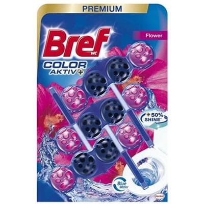 Bref Ароматизатор за тоалетна Bref Color Active, свежи цветя, 3 х (5070100089)