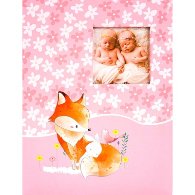 Album pro 200 fotek 10x15 Fox růžové