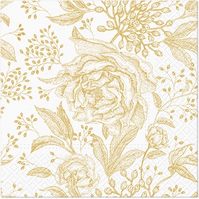 PAW Obrúsky L Rose Peonies 33x33cm