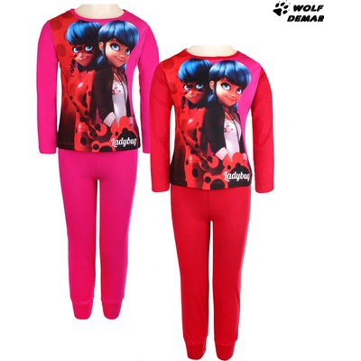 Dívčí pyžamo Kouzelná beruška růžové