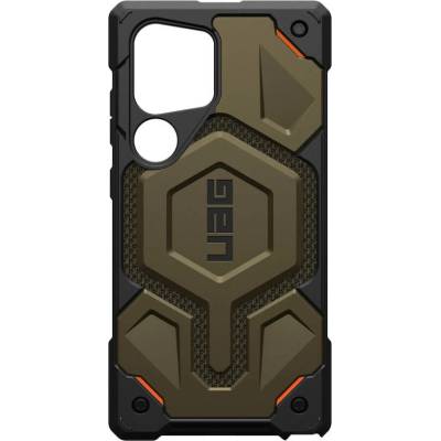 Urban Armor Gear Gear Monarch Pro Case - удароустойчив хибриден кейс с MagSafe за Samsung Galaxy S24 Ultra (платинен)