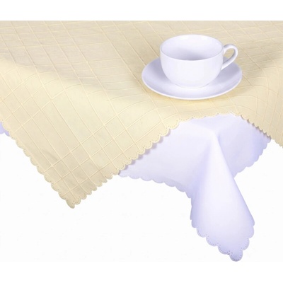 Forbyt Ubrus s nešpinivou úpravou Jednobarevný Deštík 140x140 cm