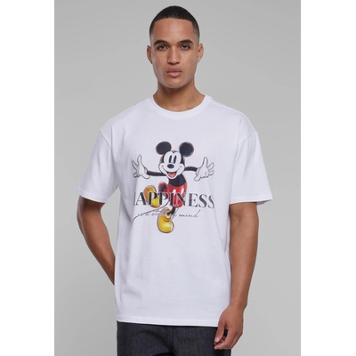 Mister Tee Мъжка тениска в бял цвят MISTER TEE Disney 100 Mickey Happiness OversizeUB-MT2855-00220 - Бял, размер 5XL