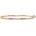 SAVICKI Гривна Bangle, злато 585, бял диамант, 2 мм