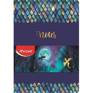 Maped Тетрадка, с телбод, A5, с подложки, MAPED Dragon Dragon" 960001 (960001)